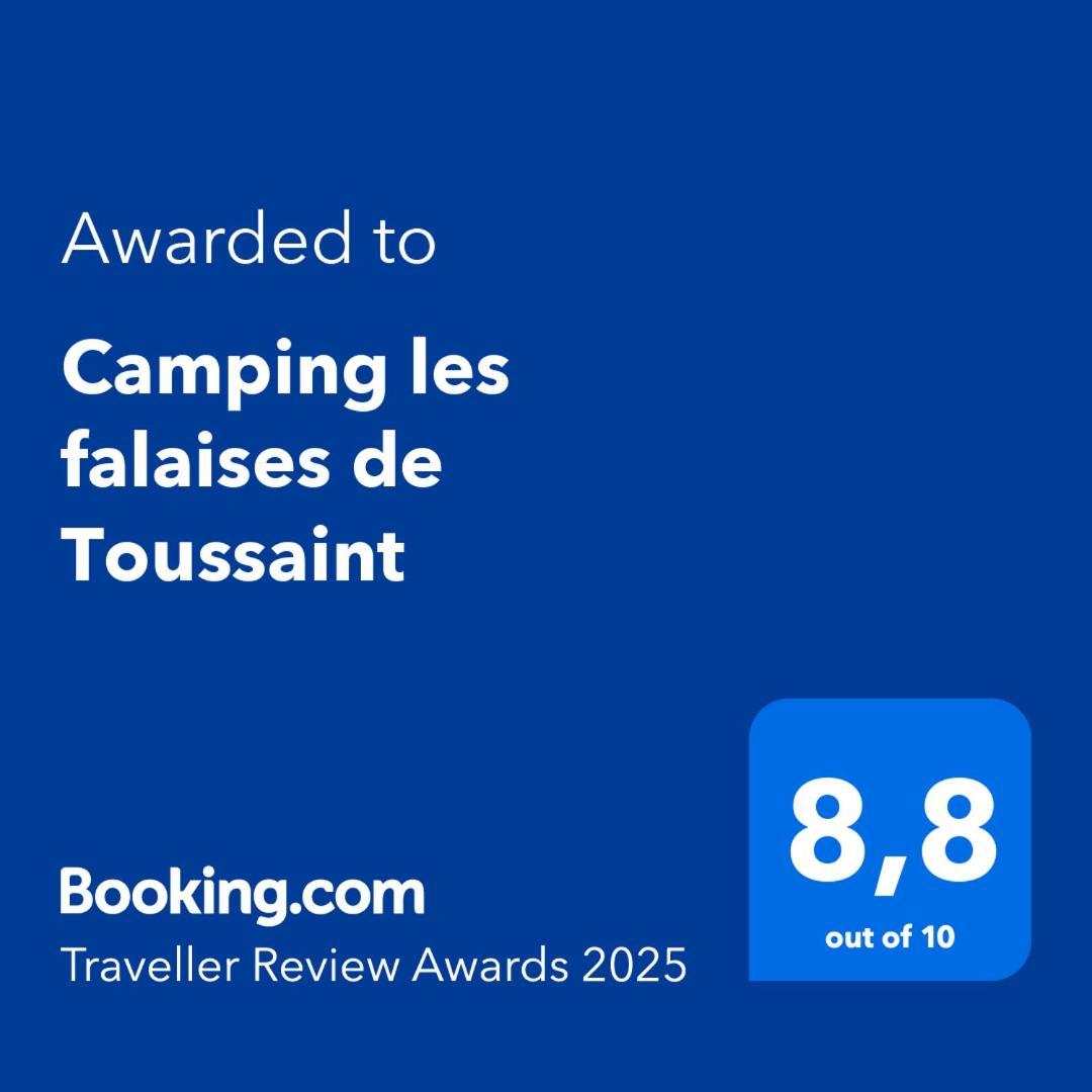 Camping Les Falaises De Toussaint 외부 사진